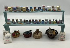 Dolls House Shop Shelving Unit with Stock  (RET/89)