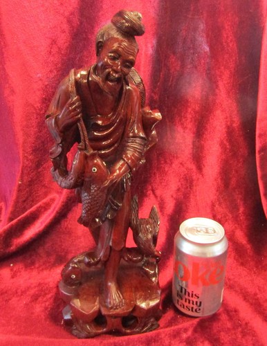 Beautiful hand carved antique - hand-carved,