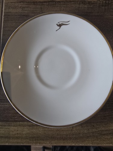 Qantas airlines vintage saucer - vintage,