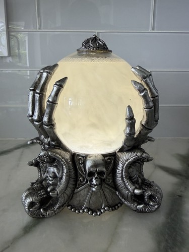 Crystal ball with - crystal, skull