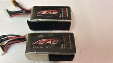 2 x 6S Lipo battery 1050mah  22.2v Align Spektrum Sab RC Helicopter Li-Poly