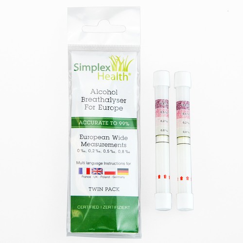 Twin pack alcohol - alcohol, breathalyser