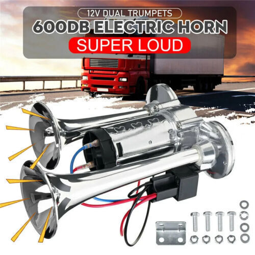 600db 12v air horn dual - 12v, tone