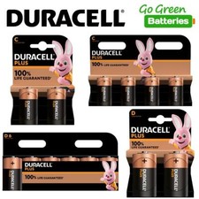 Duracell C and D Batteries