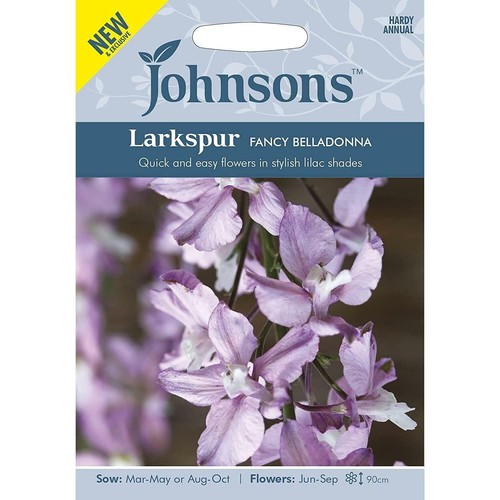 Johnsons flower seeds - flower, larkspur