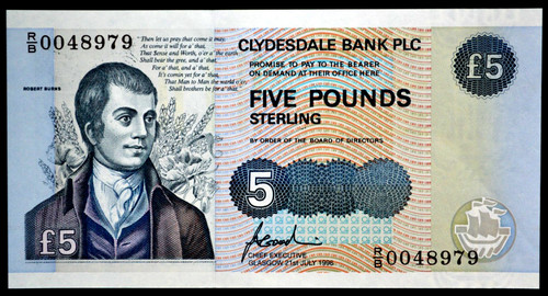 Clydesdale bank plc 1996 - bank, burns