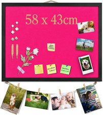 Black bulletin boards cork - black,