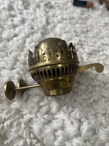 Oil lamp burner brass - lamp,