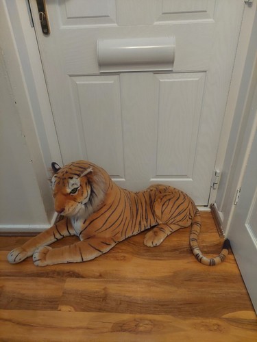 Jumbo stuffed plush tiger - jumbo,