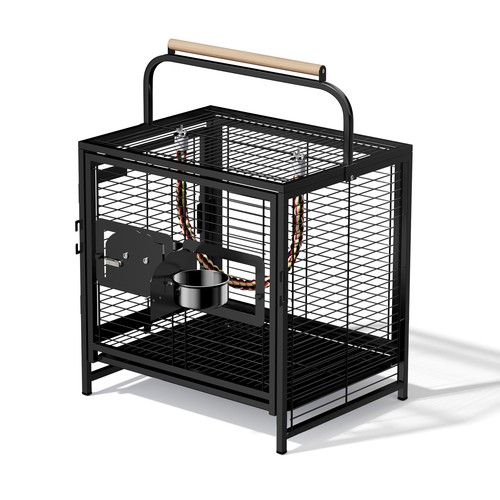 Small bird cage 25in - bird, cage,