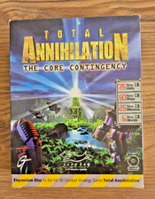 Total Annihilation - The Core Contingency PC CD-ROM Big Box 1st Edition
