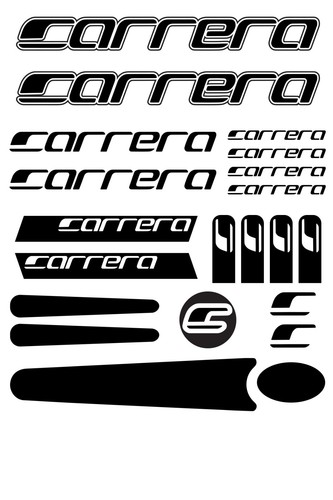 Carrera cycle decal set 20x - set.,