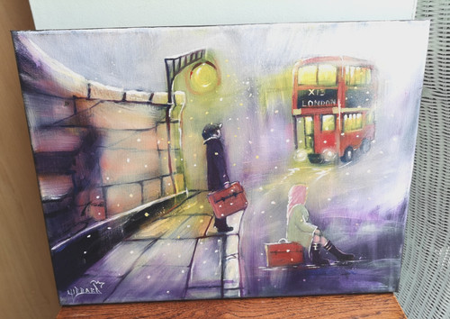 Original richard hubbard - hubbard, oil