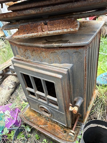 Cast iron wood burning - 5,