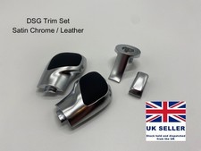 Satin Chrome / Leather DSG