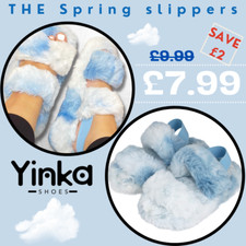 Ladies Fluffy Faux Fur Double