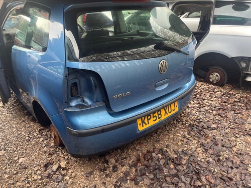 Polo 9n3 door 2008 rear - door,