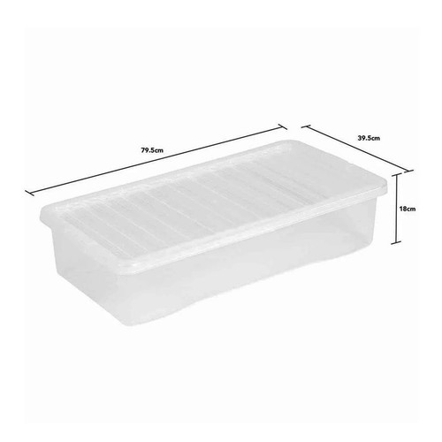 Wham crystal plastic storage - wham,