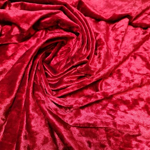 Crushed velvet fabric - crushed,