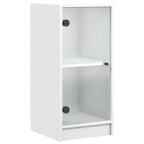 Side cabinet with glass - side,