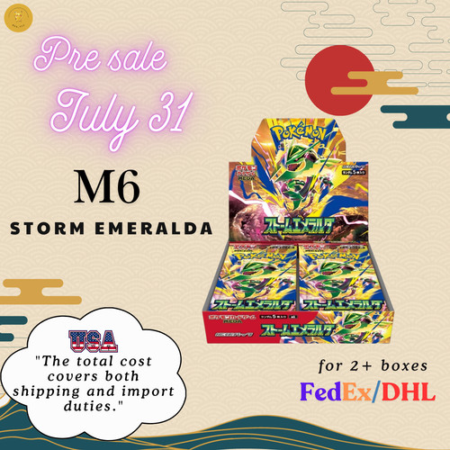 Pre order storm emeralda - pre-order,