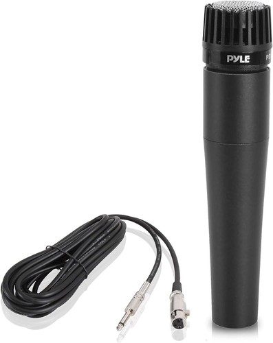 Pyle dynamic microphone wired - dynamic, microphone,