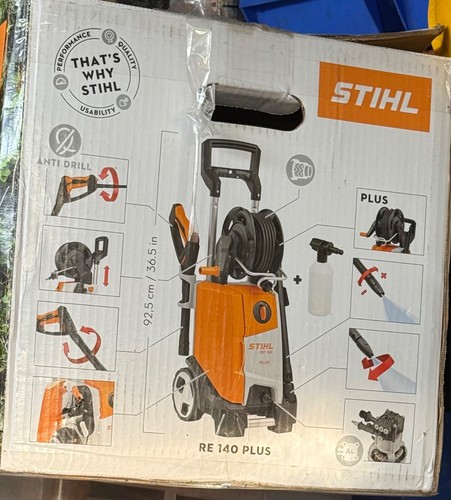Stihl 140 plus pressure - re,