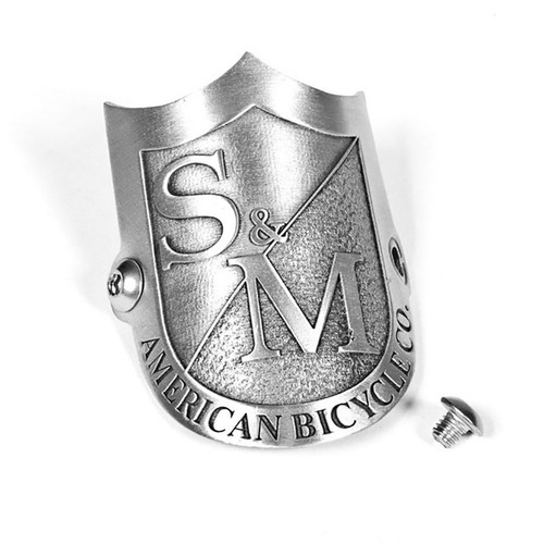 Bikes shield logo head - s&m,