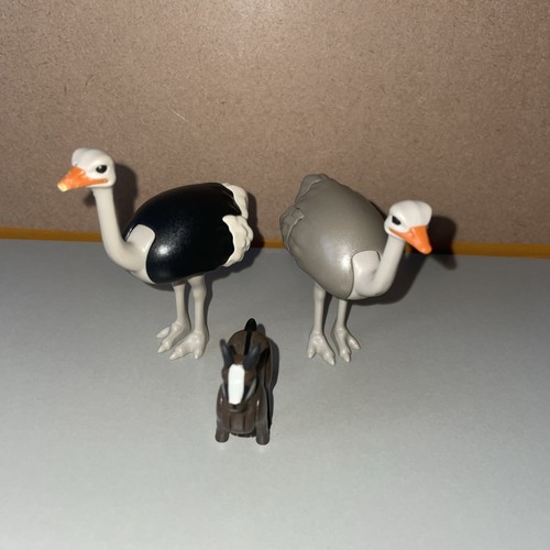 Playmobil animals ostrich pair - ostrich,