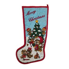 Vintage Christmas quilted