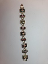 Vtg Napier Guilloche Bracelet