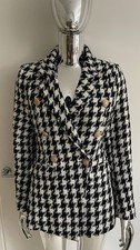 Designer Blazer Black/ white
