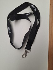 STAFF Neck Strap Lanyard ID card Holder & Safety Breakaway, Metal Clip NHS lot
