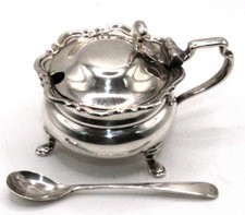 Sterling silver lidded - silver,,