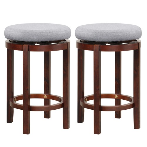 Set bar stools - 2, wooden