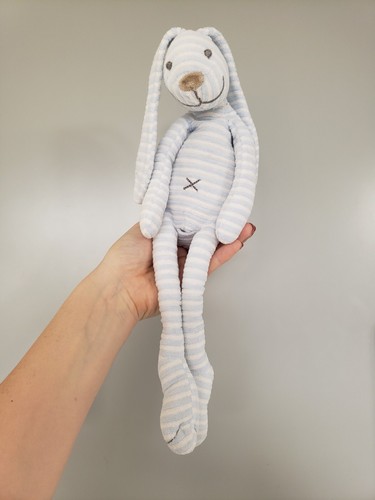 Happy horse stripe blue - stripe, soft