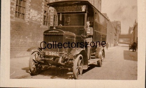 1916 thornycroft truck glasgow - thornycroft,