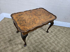 An Antique Mid 20th Century Burr Walnut Coffee Table ~Delivery Available~
