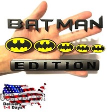 BATMAN FAMILY EDITION Exterior Emblem Sedan TRUCK Trunk car logo DECAL Letters