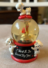 BETTY BOOP "I WANT TO BE LOVED BY YOU" SNOW GLOBE