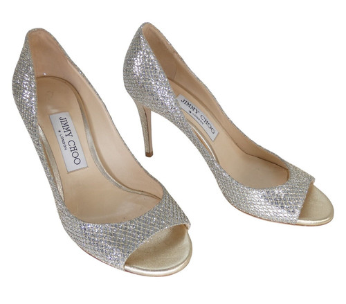 Jimmy choo heels evelyn - jimmy, silver