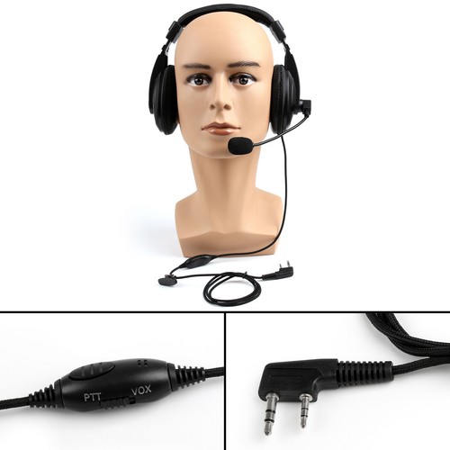 Heavy duty overhead headset - overhead,