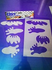 Flame airbrush art craft