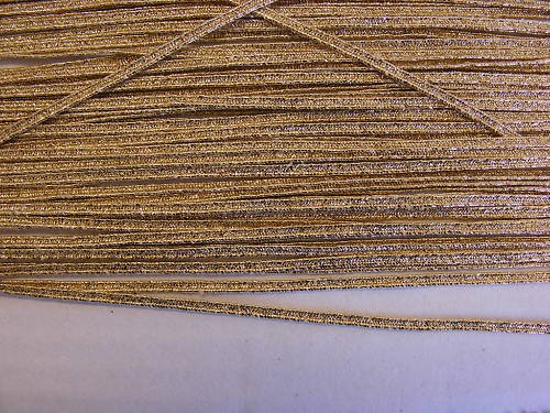 Metallic gold russia braid - ,