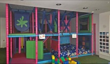 Indoor Soft play climbing