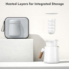 Travel Teapot Set with Carry