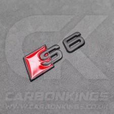 Audi S6 Matte Black Boot Rear