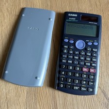 Casio FX-85ES Scientific Calculator Solar Powered Case Maths Exams GCSE A-Levels