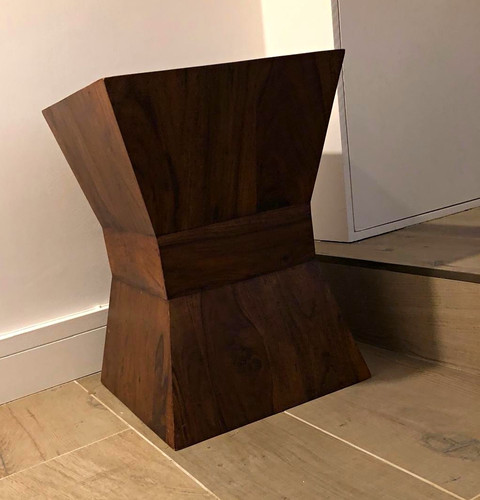 Solid dark wood coffee - solid,