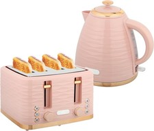 Toaster and Kettle Set 4 Slice